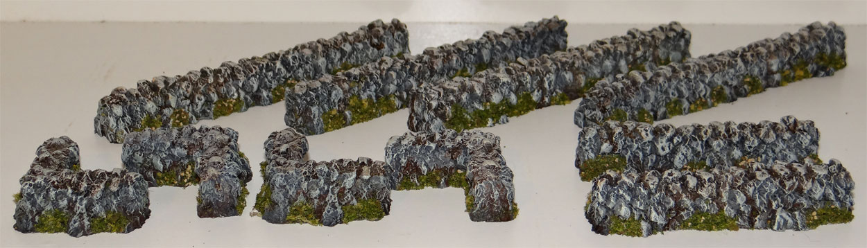 Low Rock Wall Set
